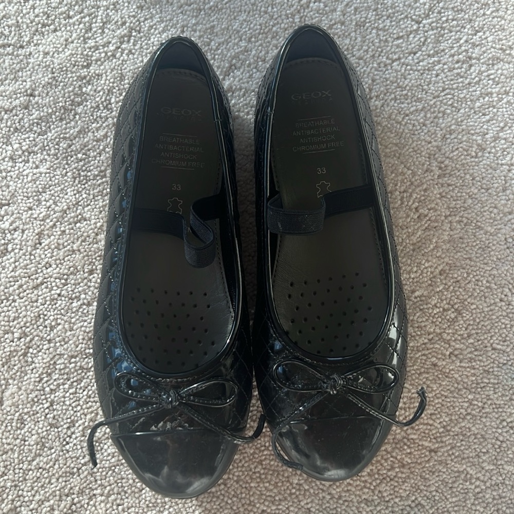 GEOX RESPIRA GIRL BALLERINA SHOE